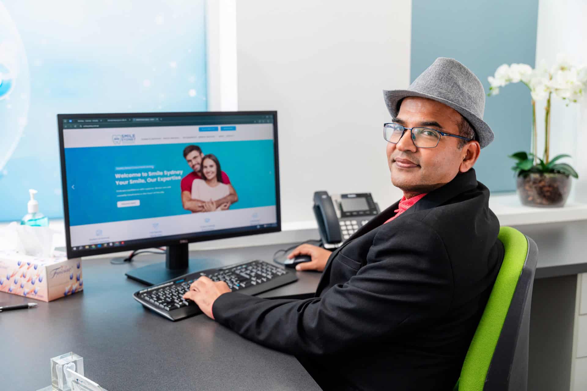 Smile Sydney - Dentist North Sydney Reception Area